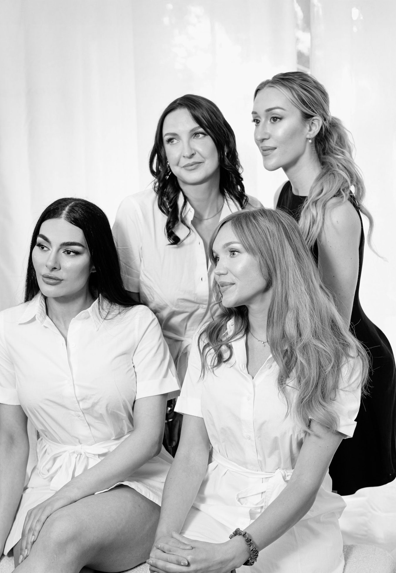Medical Esthetics Thunder Bay team in black and white